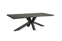 Sovana live edge dining table top 5 Black - Korver Living