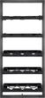 Shelfmate Original Winemate, type E - Black - Korver Living