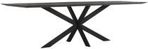 DTP Home Timeless Black eettafel Curves 260 cm - Korver Living