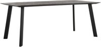 DTP Home Timeless Black eettafel Shape 200 cm - Korver Living