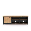 Cod Collectie 1 Deur TV Meubel 160x40x50 (METAL SHELVES) - Korver Living