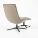 Eleonora Fauteuil Marcus met voetenbank- beige Baquer