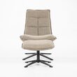 Eleonora Fauteuil Marcus met voetenbank- beige Baquer