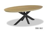 Koopmans eettafel ovaal 220cm - Korver Living