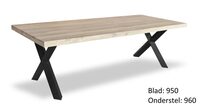 Koopmans eettafel 220cm - Korver Living