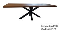 Koopmans eettafel boomstam 220cm - Korver Living