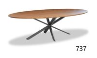 Koopmans eettafel ovaal 220cm - Korver Living