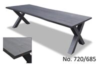 Koopmans eettafel boomstam 220cm - Korver Living