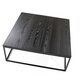 Salontafel ROBIN zwart eiken 120 x 120 x 30 cm - Korver Living