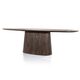 Eettafel Aron ovaal 200x110 - bruin - Korver Living