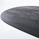 Eettafel Aron ovaal 250x110 - zwart - Korver Living