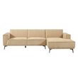 Leeds 2,5-seater AL  Chaise R - City 120 Beige-Korverliving