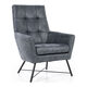 Fauteuil-Dea-vaste-poot-Bull-Darkblue-Korverliving