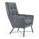 Fauteuil-Dea-vaste-poot-Bull-Darkblue-Korverliving-zijkant