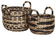 ML 890405 MUST Living round basket waterhyacinth set of 2_2_5032511333658