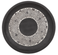 ML 430846 Tribal plate black_2_8195011314964